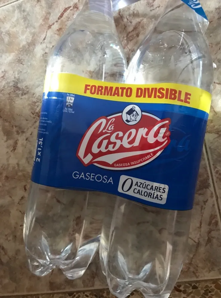 Gasosa La Casera Bipack 3 LTS