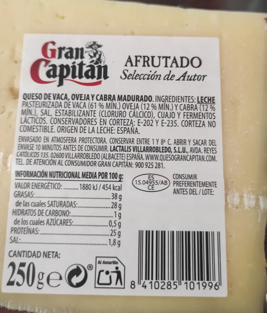 Afrutado Selección de Autor