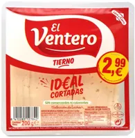 Queso tierno cortado