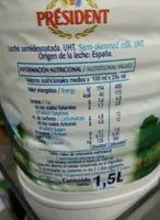 Leche semidesnatada