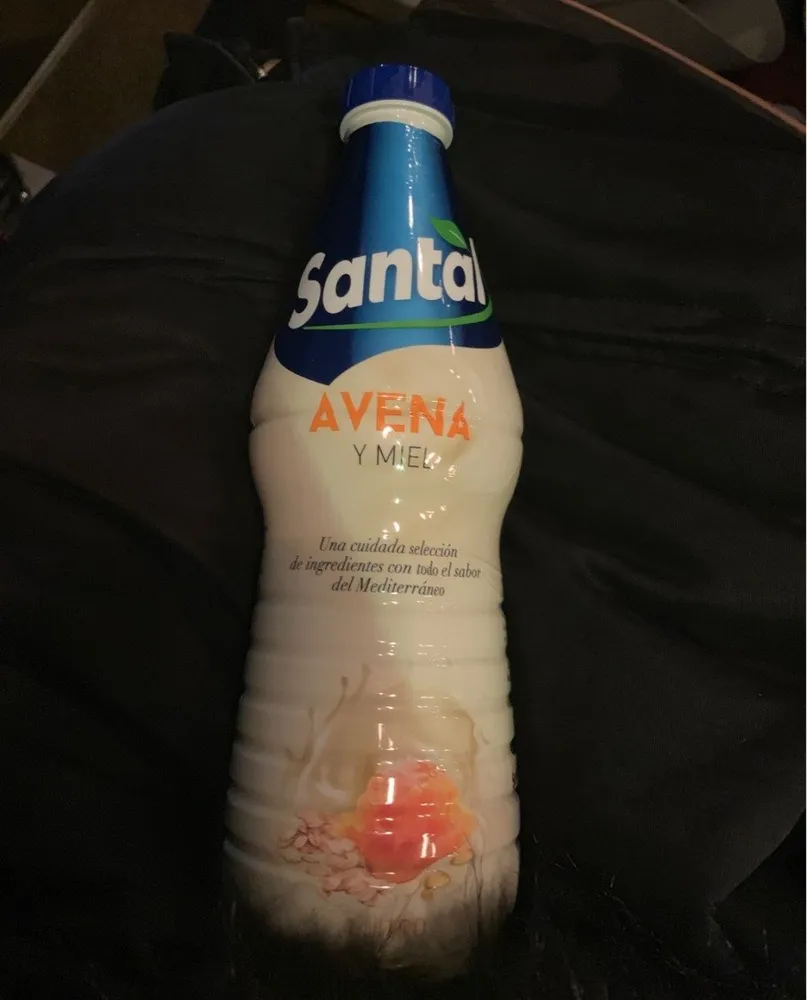 Bebida de avena y miel