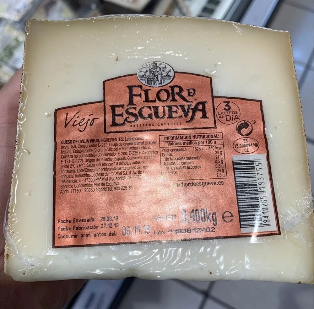 Queso Viejo De Cabra
