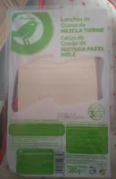 Lonchas de queso mezcla tierno