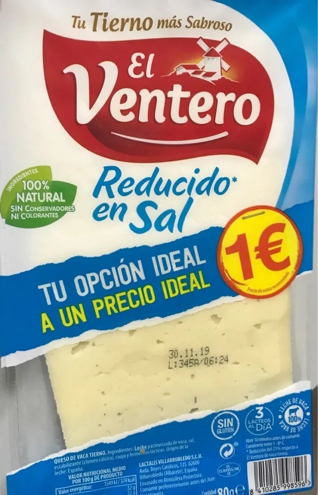 Queso de vaca tierno