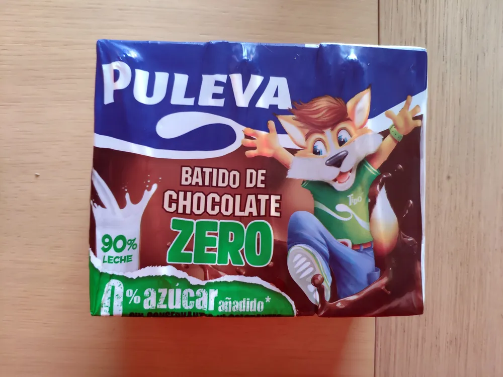 Batido de chocolate zero