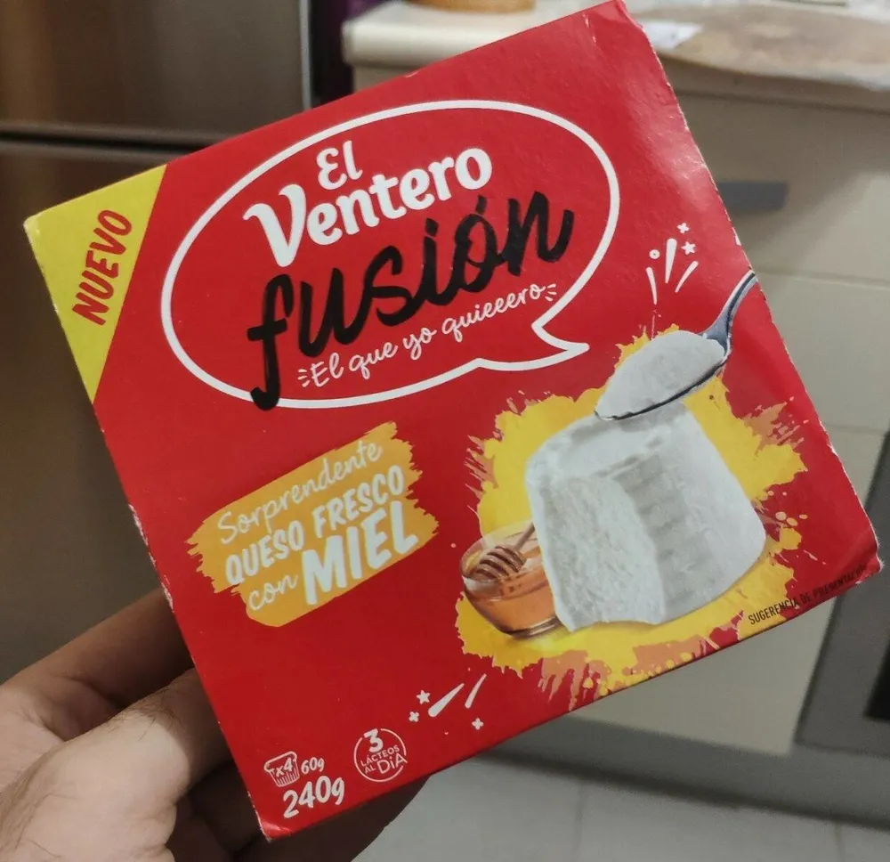 Queso fresco con miel