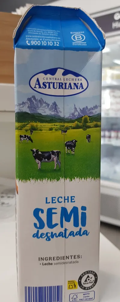 Leche Semi desnatada