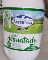 Leche desnatada Asturiana