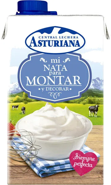 Nata para montar y decorar