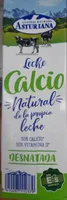 Leche calcio desnatada