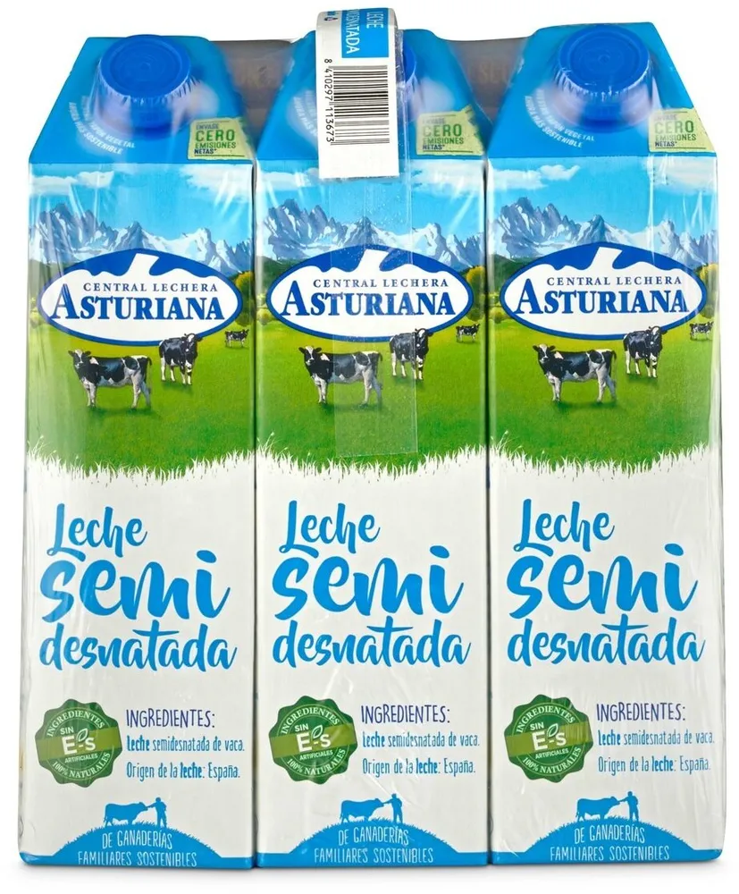 Leche Uht Semidesnatada