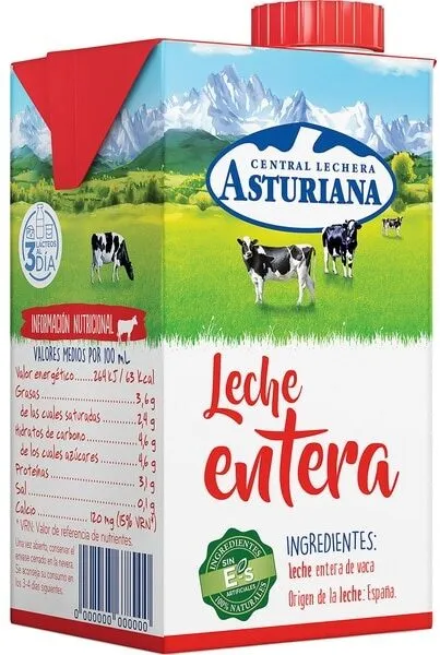 Leche entera