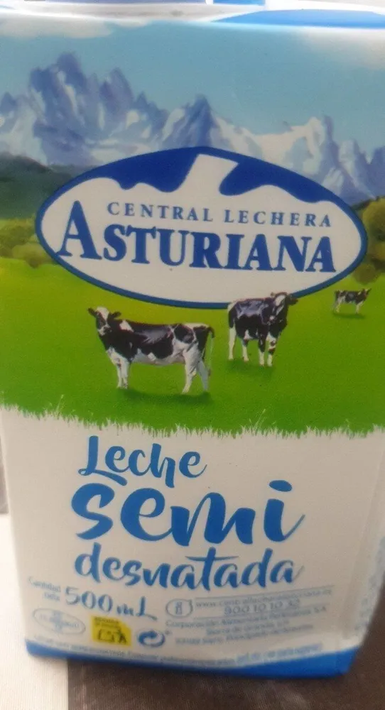 Leche semi desnatada
