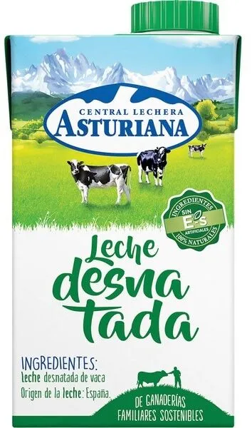 Leche desnatada