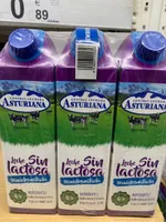 Leche semi sin lactosa Asturiana