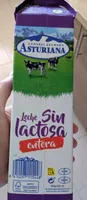 Asturiana leche sin lactosa entera