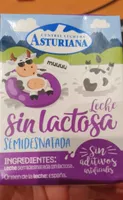 Leche semidesnatada sin lactosa