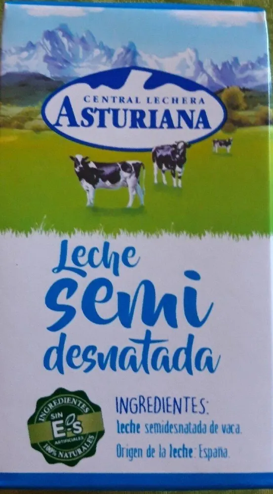 Leche semi desnatada