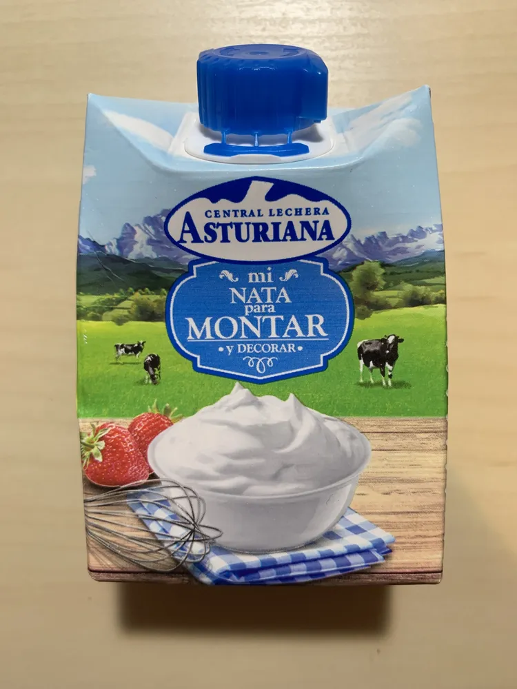 Nata líquida lista para montar