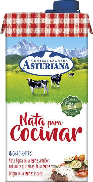 Nata ligera líquida para cocinar