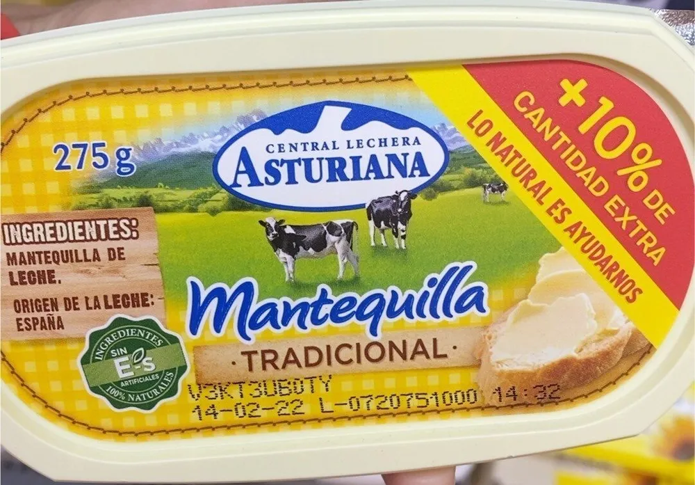Mantequilla tradicional