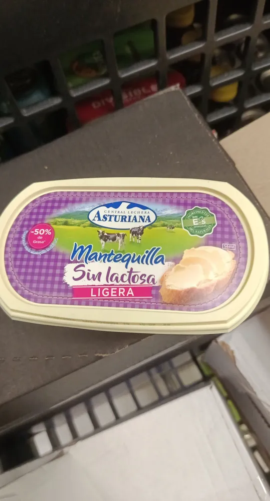 mantequilla sin lactosa asturiana