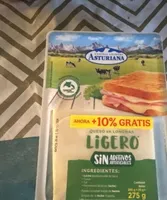 Queso en lonchas ligero