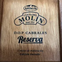 Cueva del Molín, queso cabrales