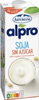 Bebida de soja sin azúcar