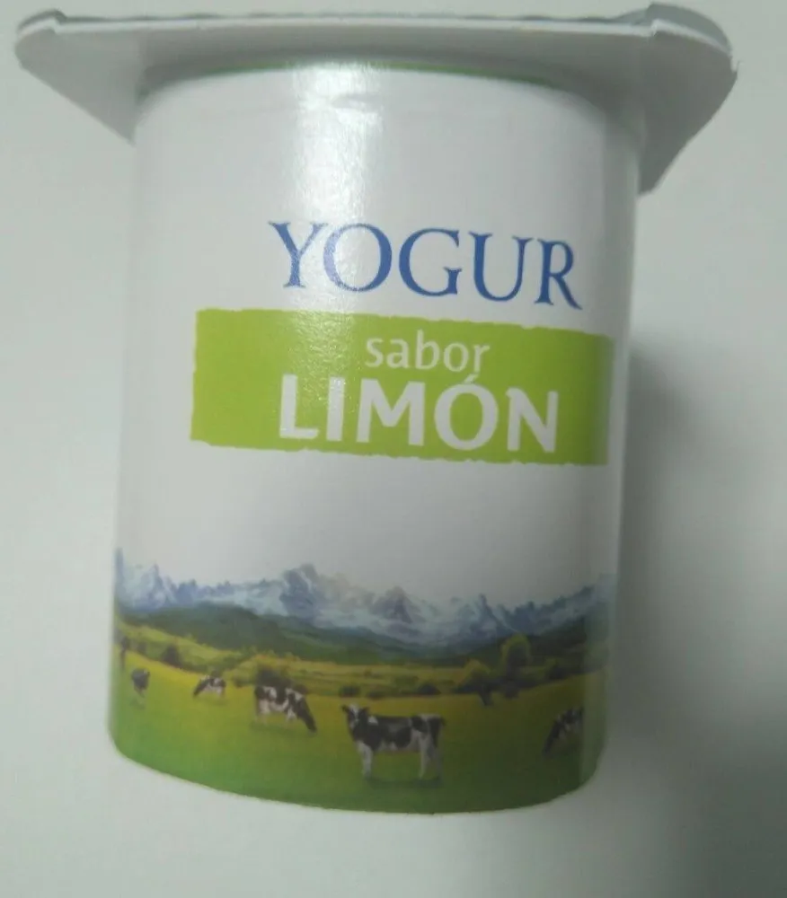 Yogur sabor limón