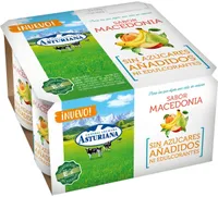 Yogur sabor macedonia sin azúcares añadidos