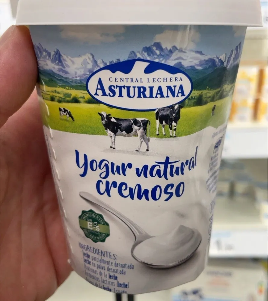 Yogur natural cremoso