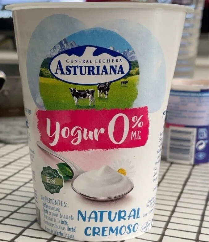 Yogur 0% Natural Cremoso