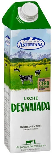 Leche desnatada