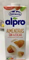 Alpro leche de almendras sin azucar