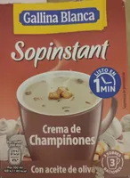 Sopinstant crema de champiñones con picatostes