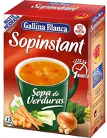 Sopa de verduras sopinstant