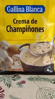 Crema de champiñones