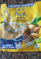 Sopa de ave con arroz