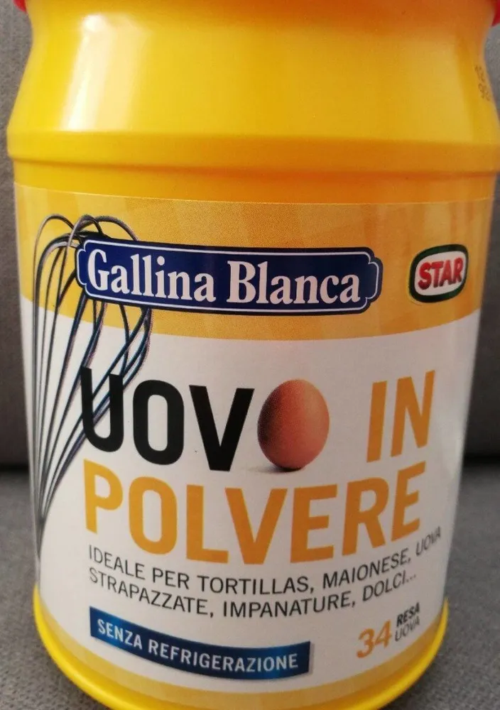 Huevo en polvo