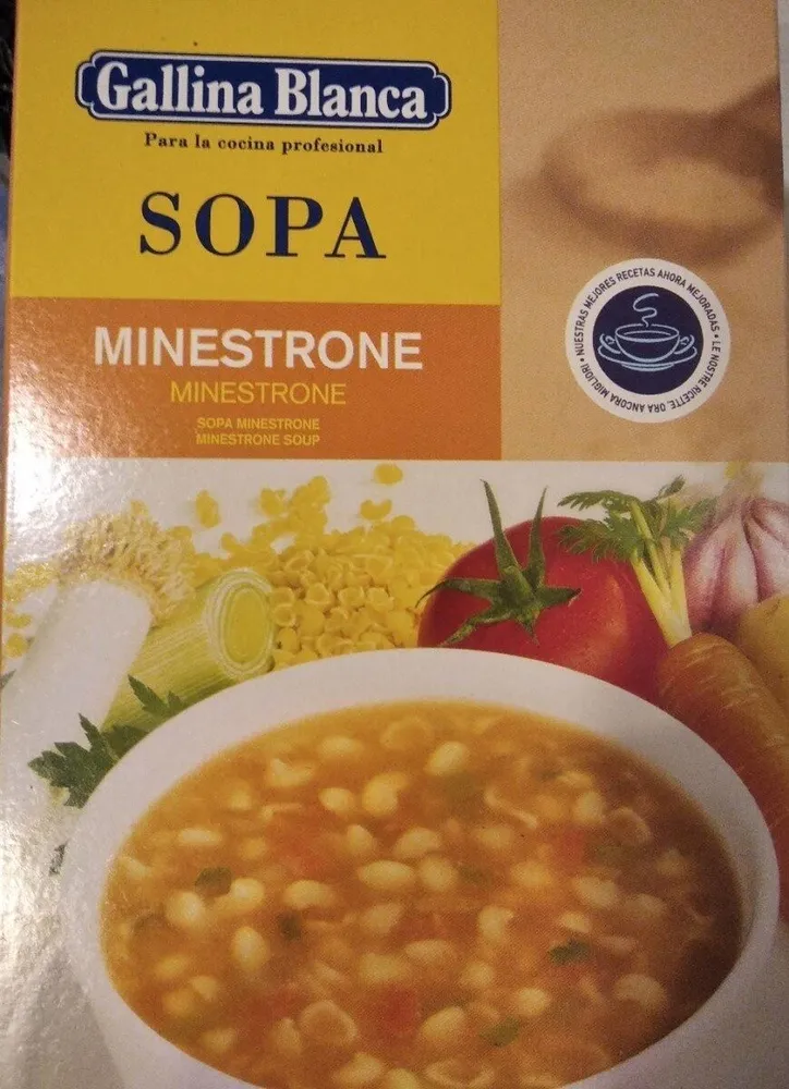 Sopa minestrone