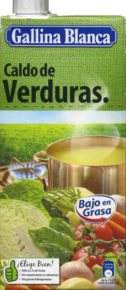 Caldo de verduras