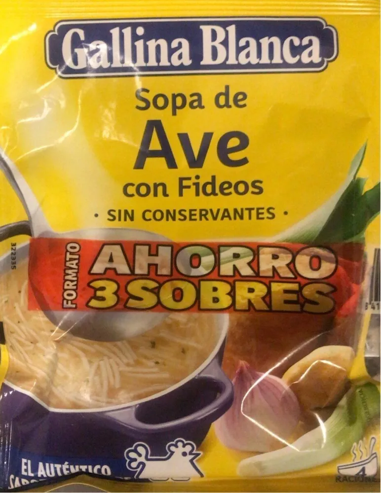 Sopa de ave
