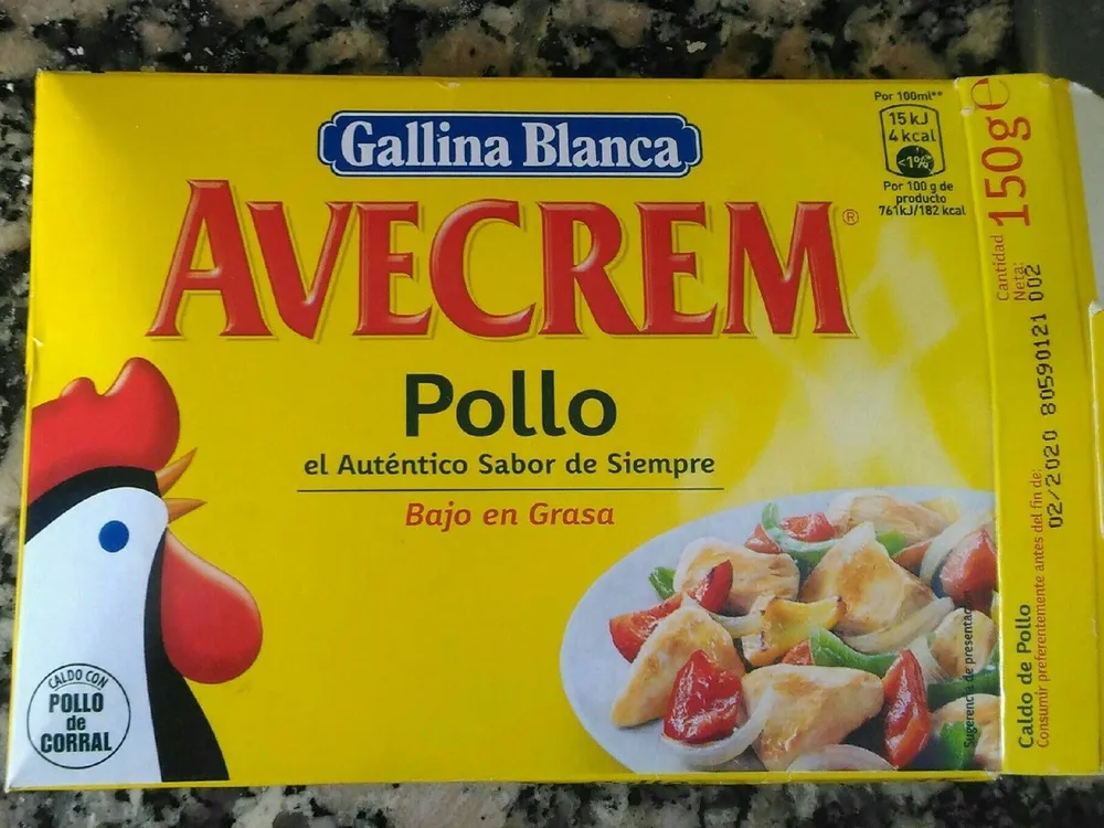 Avecrem pollo