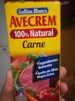 Avecrem carne 100% natural