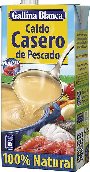 Caldo casero de pescado