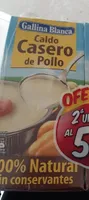 Caldo casero de pollo
