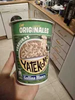 Yatekomo fideos orientales instantáneos con verduras listos en 3 minutos vaso 59 g