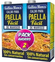 Caldo para paella de marisco