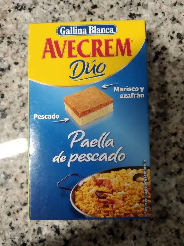 Dúo caldo para paella de pescado estuche 117 g